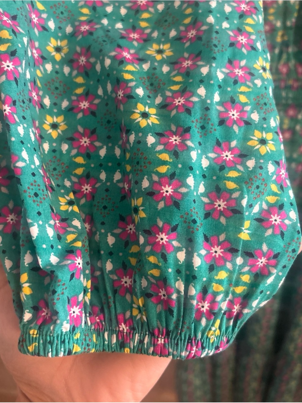 Matilda Jane Floral Tie-Front Midi Dress Large Womens Boho Cottagecore - Picture 5 of 9